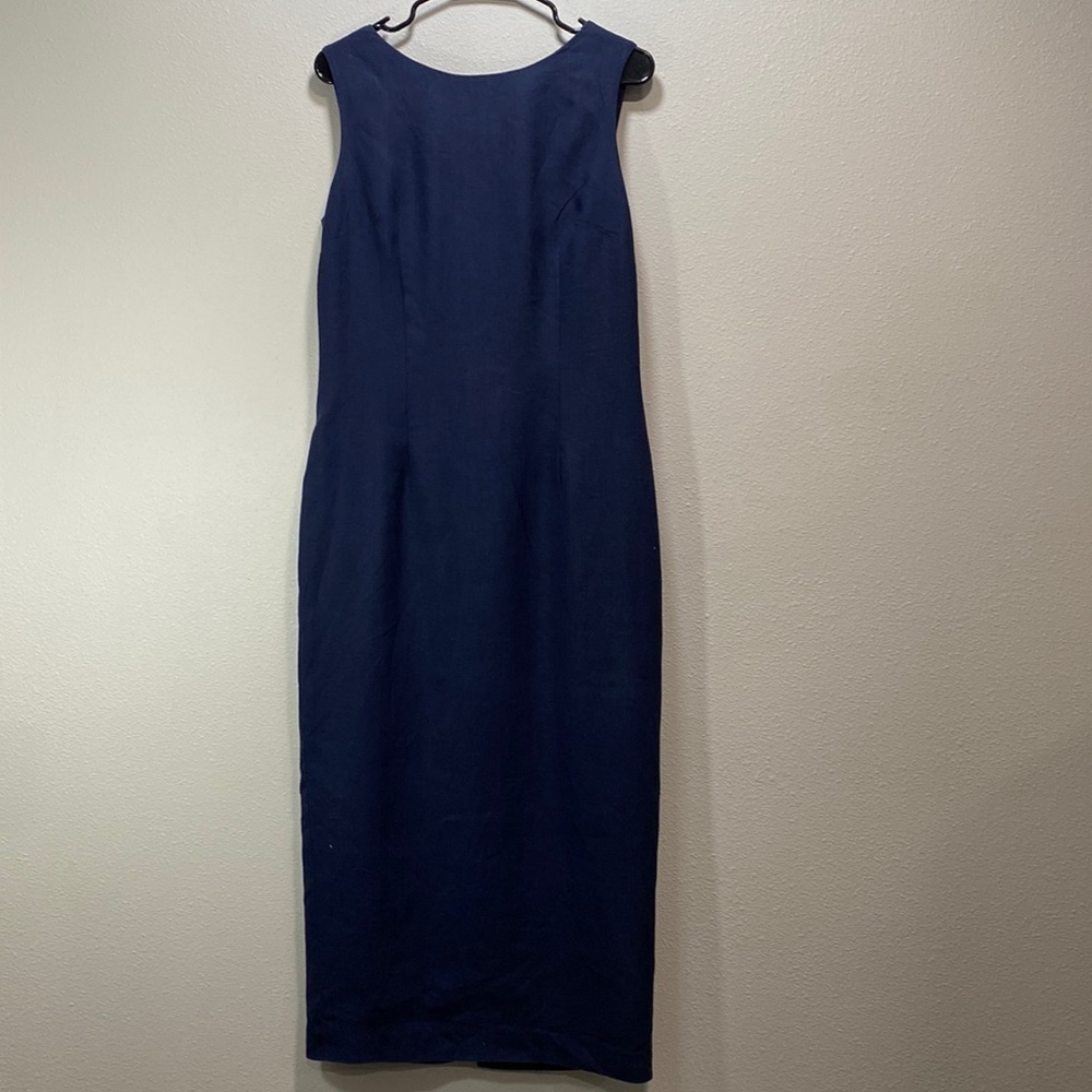 Vintage preview‎ Collection 100% linen maxi dress